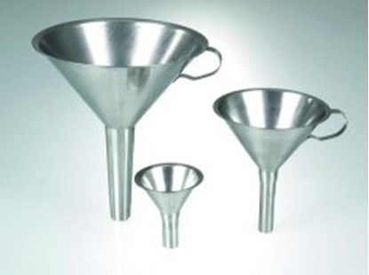 Slika za Funnels, stainless steel V2A